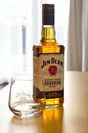 Hieno pullo Jim Beam Bourbon -viskiä — Xiaomi Pad Taustakuvat
