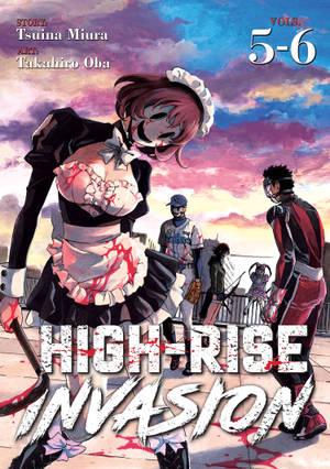 High-Rise Invasion – Naamioanime-taustakuva — Oppo Pad 5 Matte Display Taustakuvat