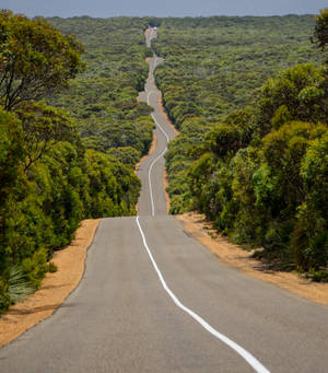 Highway 1 Of Australia -taustakuva — Nubia Fold Taustakuvat