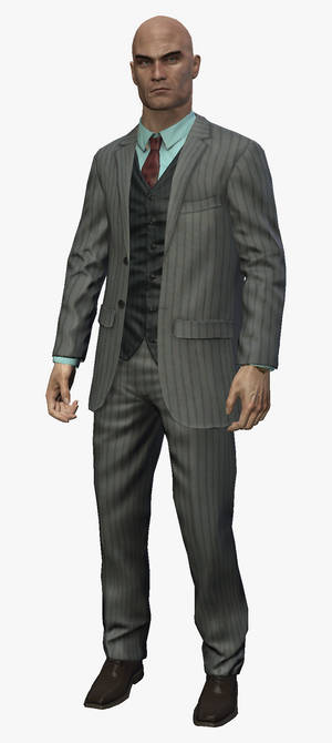 Agent 47 muodollinen puku Hitman Absolution HD — iPhone 11 Pro Taustakuvat