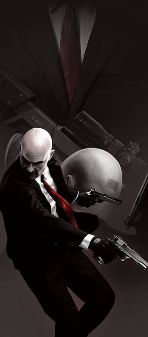 Hitman Black — Galaxy A07 Taustakuvat