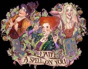 Läpinäkyvä Hocus Pocus -leikekuva - Ilmainen Hocus Pocus PNG, PNG-lataus — Halloween GIF Taustakuvat