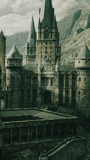 Hp Tylypahkan Näkyvät Tornit Estetiikka — Esteettinen harry potter Taustakuvat