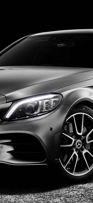 Hopea Mercedes Benz etuvalo iPhone — Samsung S23 Taustakuvat