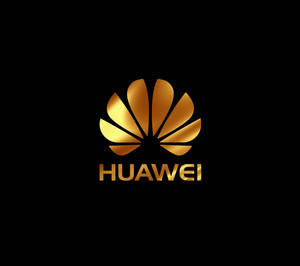 Huawei kulta brändi logo taustakuva — Huawei Taustakuvat
