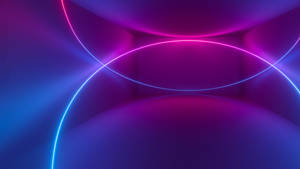 Huawei Mate 20 neon tunnel -taustakuva — Huawei Taustakuvat