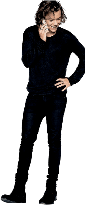 Harry Styles PNG-kuva - Harry Styles seisomassa, läpinäkyvä PNG