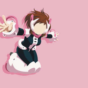 Uraraka-estetiikka — Minimalistinen anime Taustakuvat
