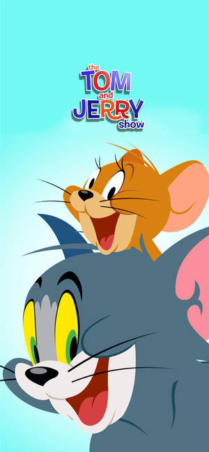Iloinen Tom Ja Jerry Sarjakuva — Galaxy S25 Ultra Taustakuvat