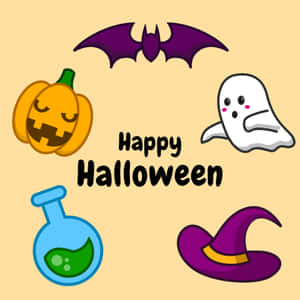 Sarjakuvamaisia Halloween-kuvia