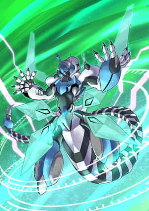 Intensiivinen, lumoava kaksintaistelu Yu-Gi-Oh-lohikäärmeiden välillä — iPhone Duo Taustakuvat