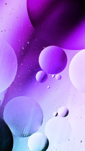 iPhone 12 Pro Purppurat pallot — iPhone Taustakuvat