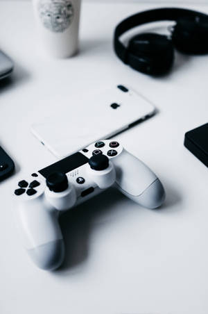 iPhone-pöytä PlayStation-ohjaimella — Xiaomi Pad Taustakuvat