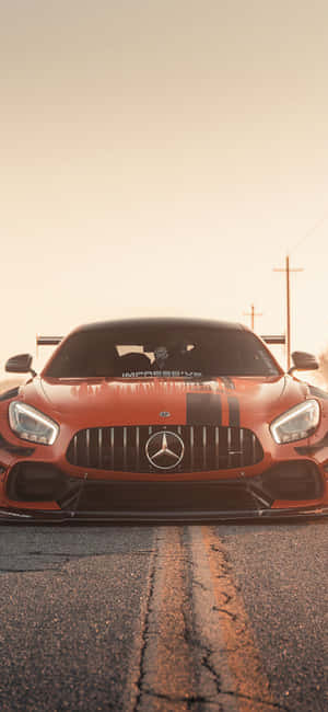 Iphone X Amg Gt-r -taustakuva — Honor Play Taustakuvat