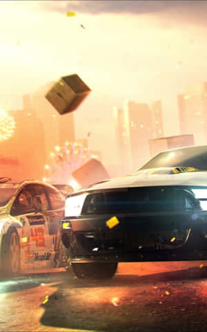 Iphone X Dirt Showdown tausta — Pixel Tablet Taustakuvat