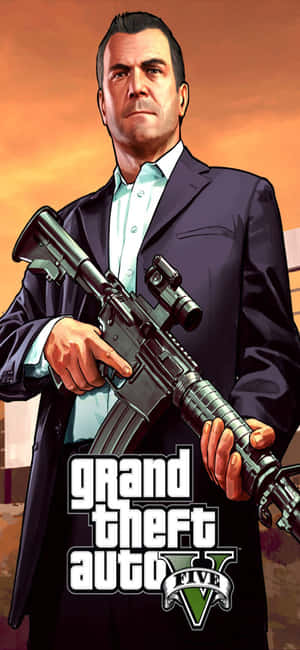 Iphone X Grand Theft Auto V -tausta — Oppo F Taustakuvat