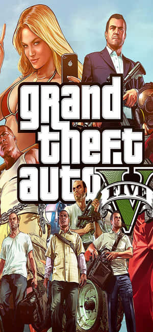 Iphone X Grand Theft Auto V -tausta — Redmi 15 Taustakuvat