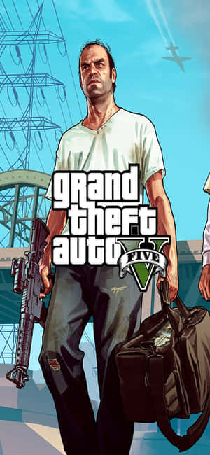 Iphone X Grand Theft Auto V -tausta — Redmi 17C Taustakuvat