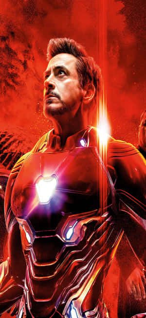 Iphone X Iron Man -tausta — RedMagic Taustakuvat