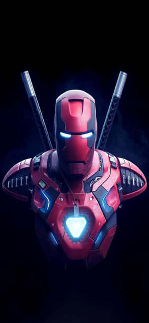 Iphone X Iron Man -tausta — RedMagic 11 Pro Taustakuvat