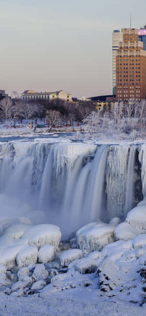 iPhone X Niagara Falls -tausta — Moto G17 Power Taustakuvat