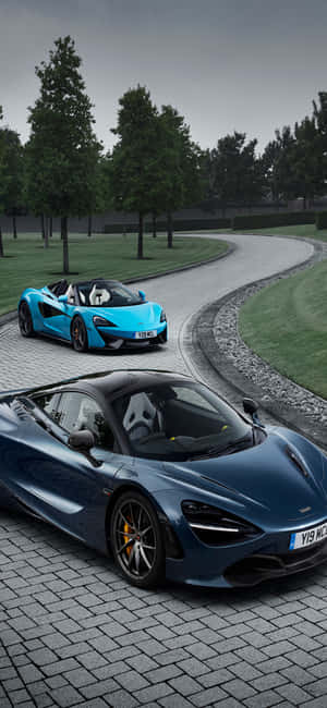 iPhone X McLaren 720s Tausta — Galaxy M17 Taustakuvat