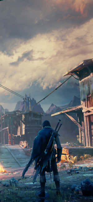 iPhone X Shadow Of Mordor -tausta — Redmi 17C Taustakuvat