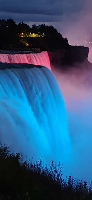 iPhone X Niagara Falls Tausta — Galaxy A18 Taustakuvat