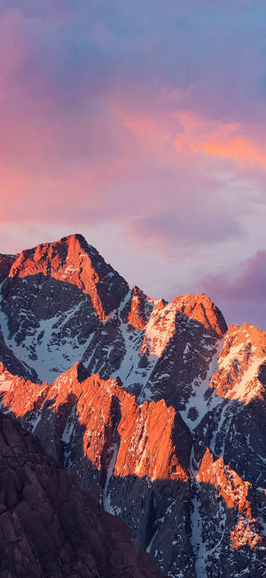 1125x2436 iPhone X -taustakuva. 4k sierra apple — iPhone X Taustakuvat