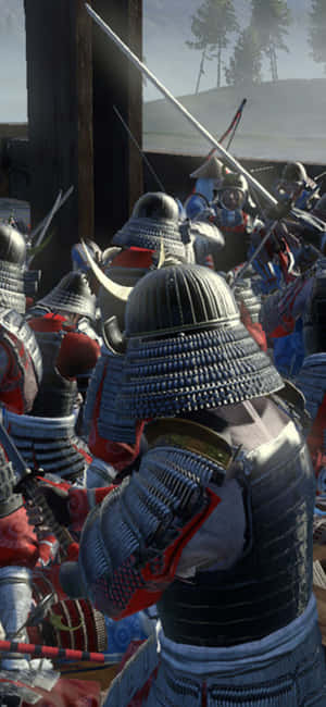 iPhone X Total War Shogun 2 -taustakuva — Galaxy M17e Taustakuvat