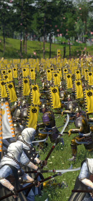 iPhone X Total War Shogun 2 -taustakuva — Zenfone 10 Taustakuvat