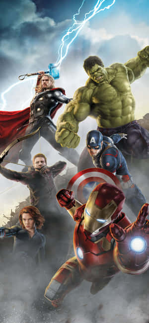 iPhone XS Avengers -tausta — iPhone 14 Taustakuvat