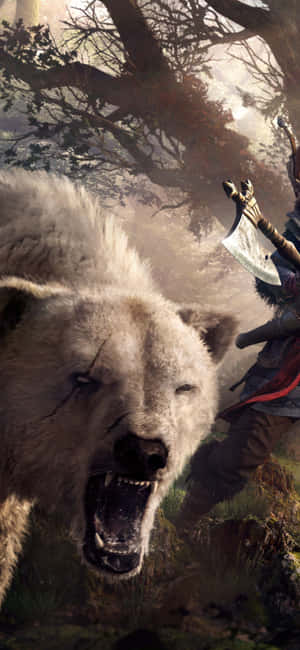 iPhone XS Assassin's Creed Valhalla -taustakuva — POCO M8 Taustakuvat