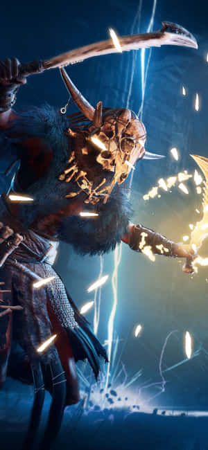 Iphone Xs Assassin's Creed Valhalla Taustakuva — OnePlus 13s Taustakuvat