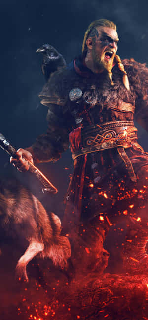 Iphone Xs Assassin's Creed Valhalla -tausta — Infinix Smart 10 Taustakuvat