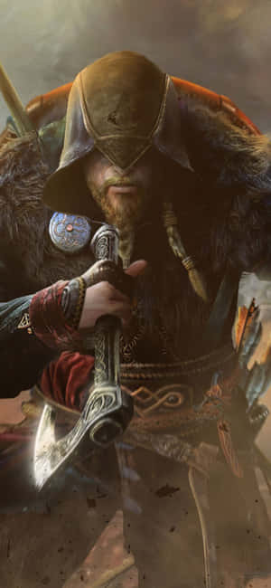 Iphone Xs Assassin's Creed Valhalla -tausta — Galaxy M06 Taustakuvat