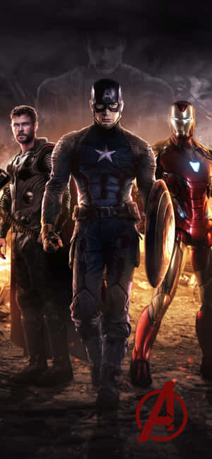 Iphone Xs Avengers Tausta — iPhone 18 Pro Max Taustakuvat
