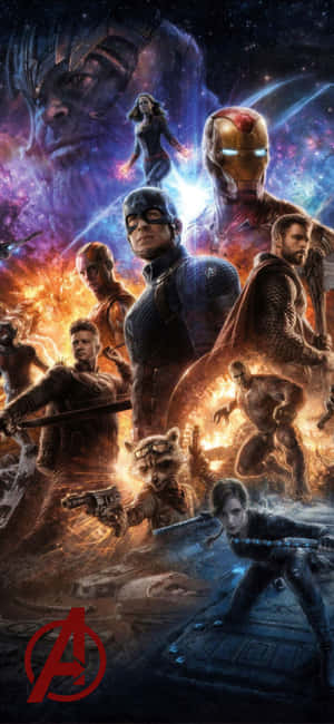 Iphone Xs Avengers Tausta — iPhone X Taustakuvat