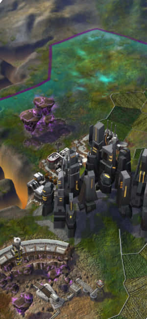 Iphone Xs Civilization Beyond Earth tausta — Galaxy A57 Taustakuvat