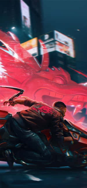 Iphone Xs Max Cyberpunk 2077 Tausta — Honor X5d Taustakuvat