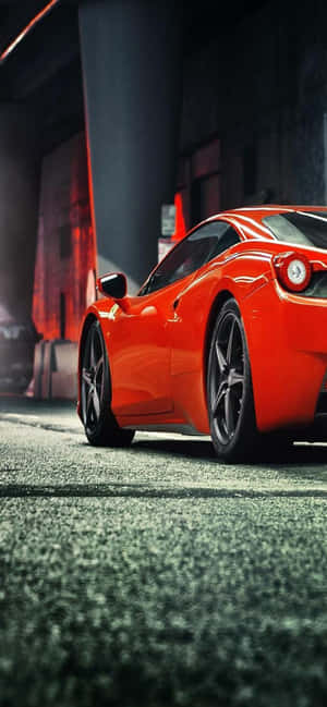 iPhone XS Max Ferrari -taustakuva — Realme Narzo 100x Taustakuvat