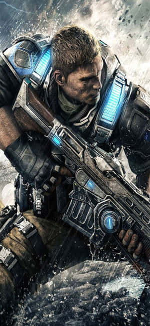 iPhone Xs Max Gears Of War 5 -tausta — IQOO Z10 Turbo Pro Taustakuvat
