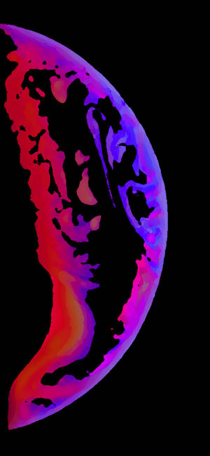 Iphone Xs Puolikuu Taustakuva