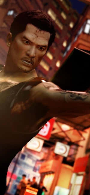 Iphone Xs Sleeping Dogs tausta — Nukkuvat koirat Taustakuvat