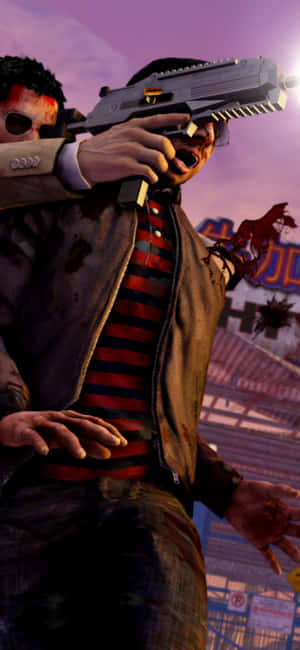 Iphone Xs Sleeping Dogs Tausta — Nukkuvat koirat Taustakuvat