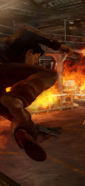 Iphone Xs Sleeping Dogs -tausta — Nukkuvat koirat Taustakuvat