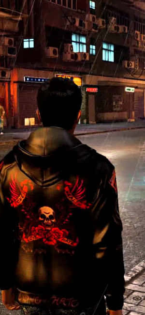 Iphone Xs Sleeping Dogs Tausta — Nukkuvat koirat Taustakuvat