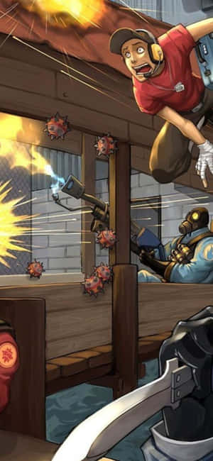 Iphone Xs Team Fortress 2 Tausta — Vivo Y6 Taustakuvat