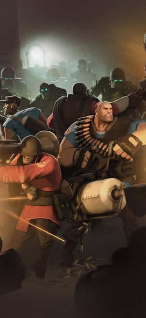 iPhone XS Team Fortress 2 -taustakuva — Realme C75x Taustakuvat