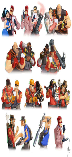 Iphone Xs Tf2 -tausta — Nubia A57 Taustakuvat